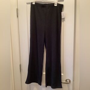 Nwt Glamour Nights Black Knit Pants